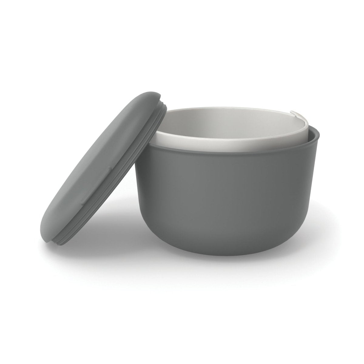 EKOBO 40 oz Lunch Set with Heat - Safe Inserts - Smoke - lily & onyx