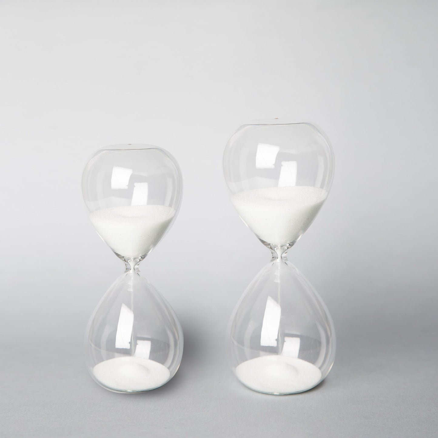 407 - White Sand Glass Timer