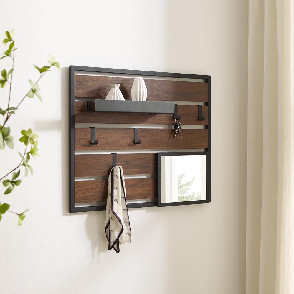 
                      
                        Walker Edison 43" Slatted Wall Organizer with Mirror - lily & onyx
                      
                    