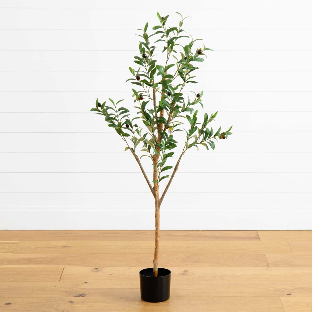 Nearly Natural 4.5’ Olive Artificial Tree - lily & onyx