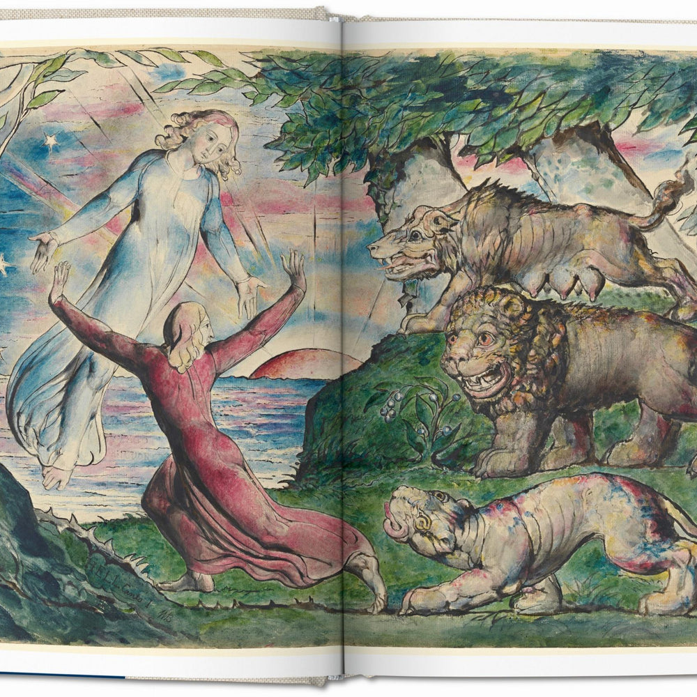 
                      
                        William Blake. La Divine Comédie de Dante. L'ensemble de dessins (French)
                      
                    