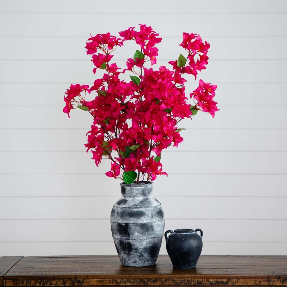 
                      
                        Nearly Natural 47" Artificial Bougainvillea Flower Stems, Set of 3 - lily & onyx
                      
                    