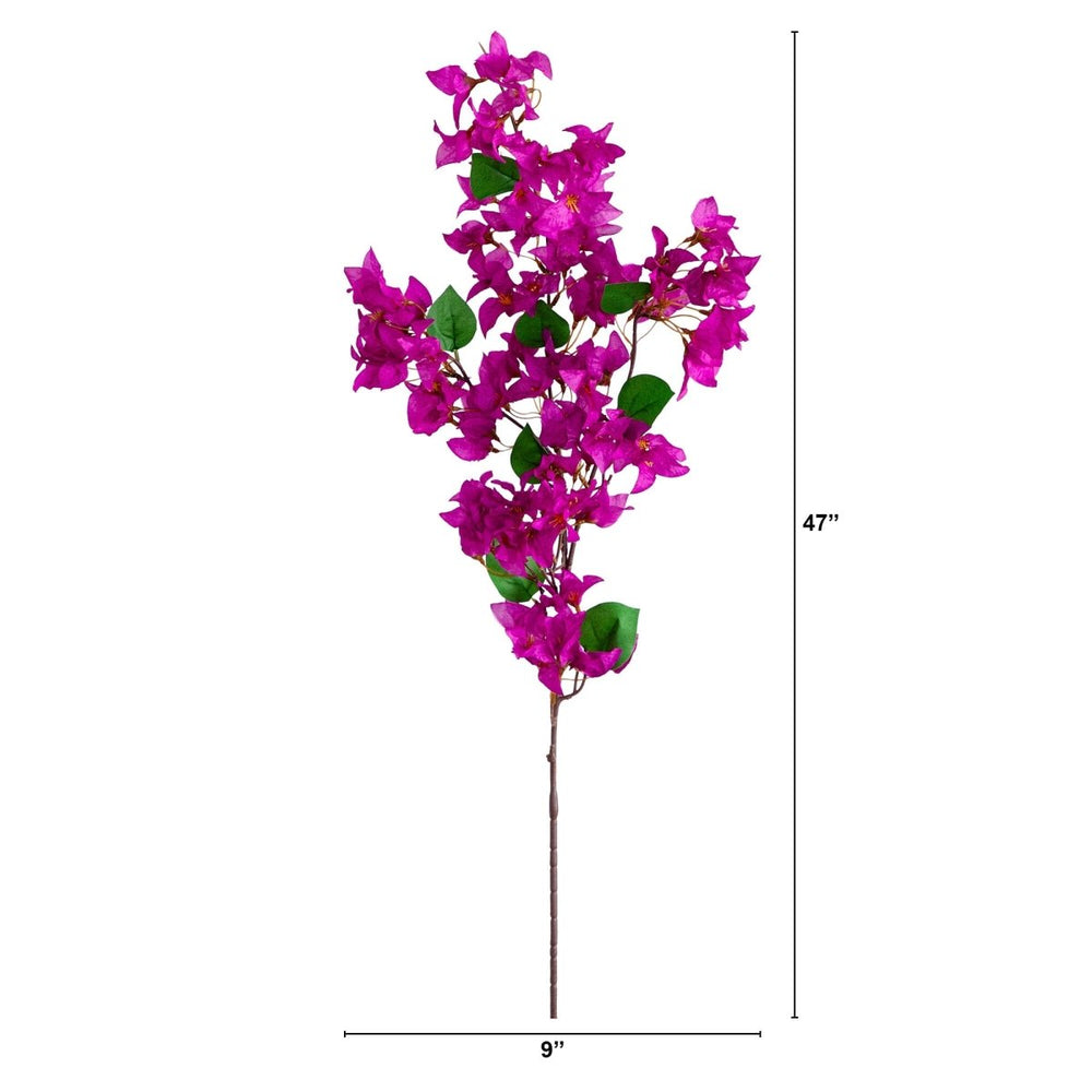 
                      
                        Nearly Natural 47" Artificial Bougainvillea Flower Stems, Set of 3 - lily & onyx
                      
                    