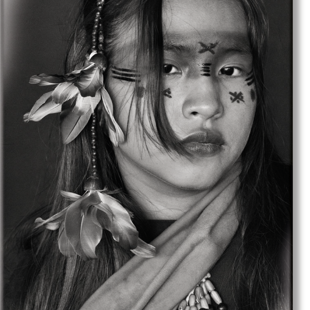 Salgado. Amazônia. Magnet ‘Ashaninka Girl’
