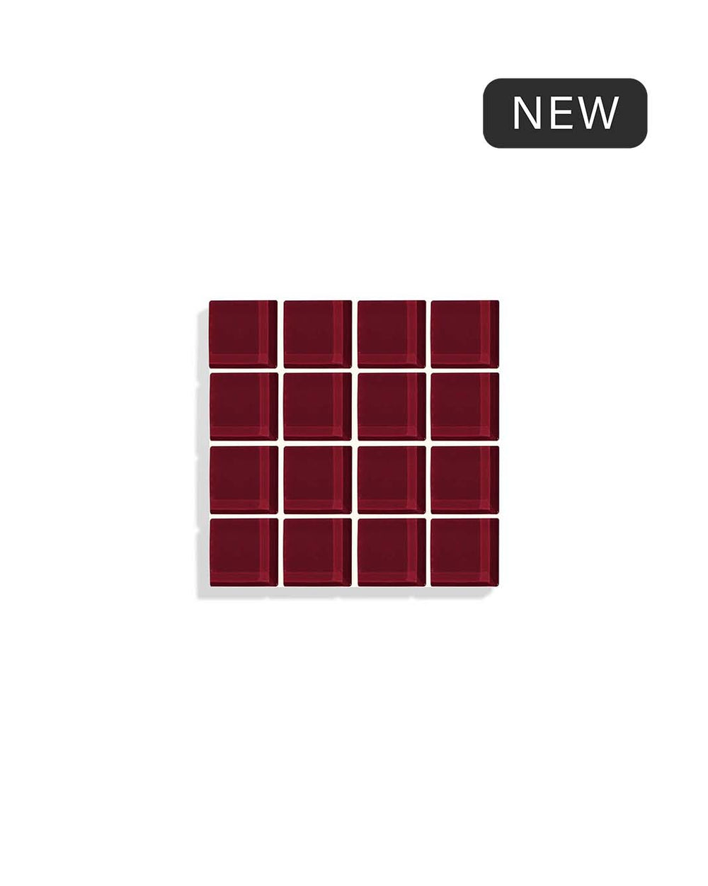 Glass Tile Coaster - It's Mulberry