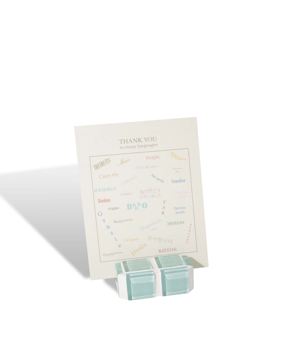 Mini Glass Tile Picture Stand - It's Mint