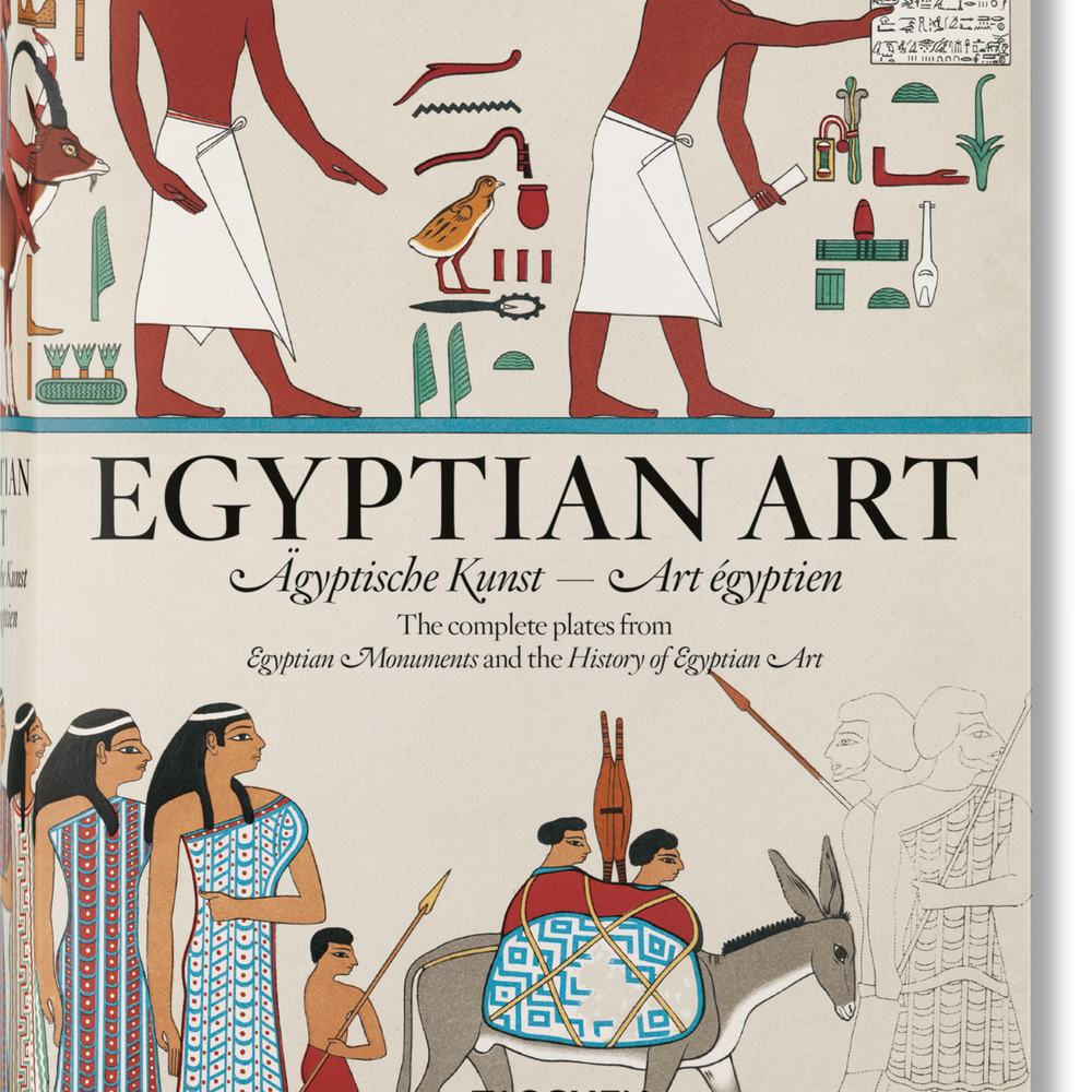 Prisse d'Avennes. Egyptian Art (German, French, English)