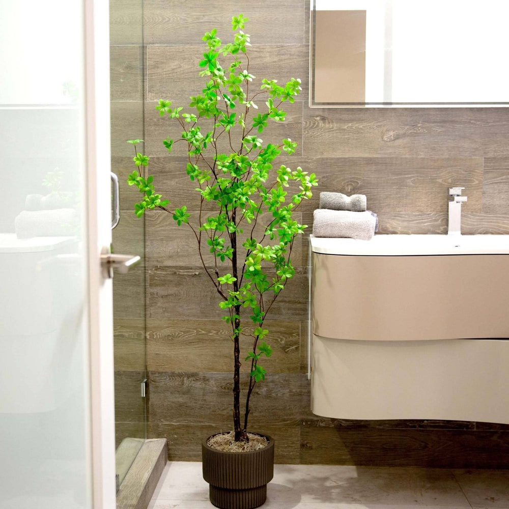 Nearly Natural 5’ Artificial Minimalist Enkianthus Tree - lily & onyx