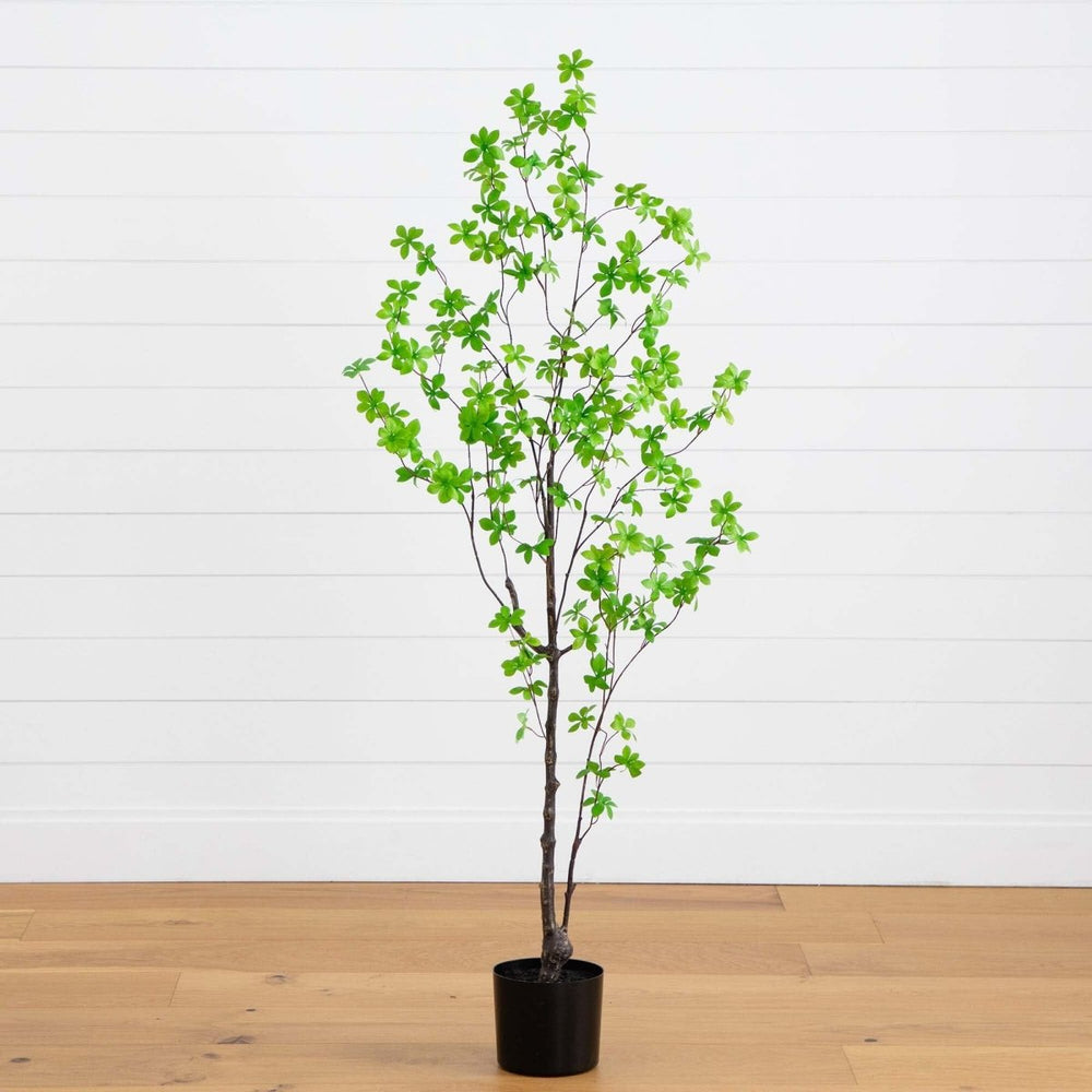 Nearly Natural 5’ Artificial Minimalist Enkianthus Tree - lily & onyx