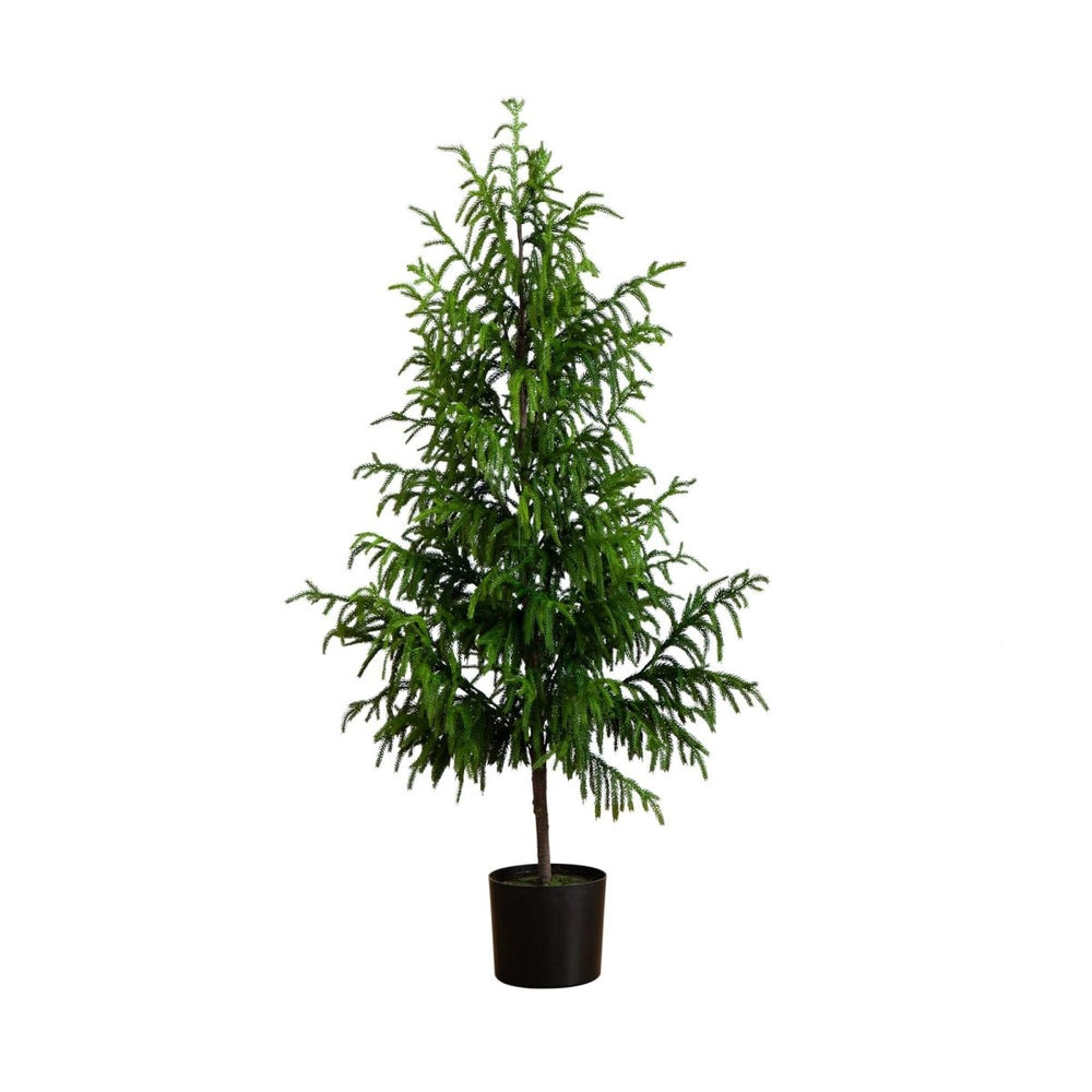 Nearly Natural 5' Artificial Norfolk Pine Tree - lily & onyx