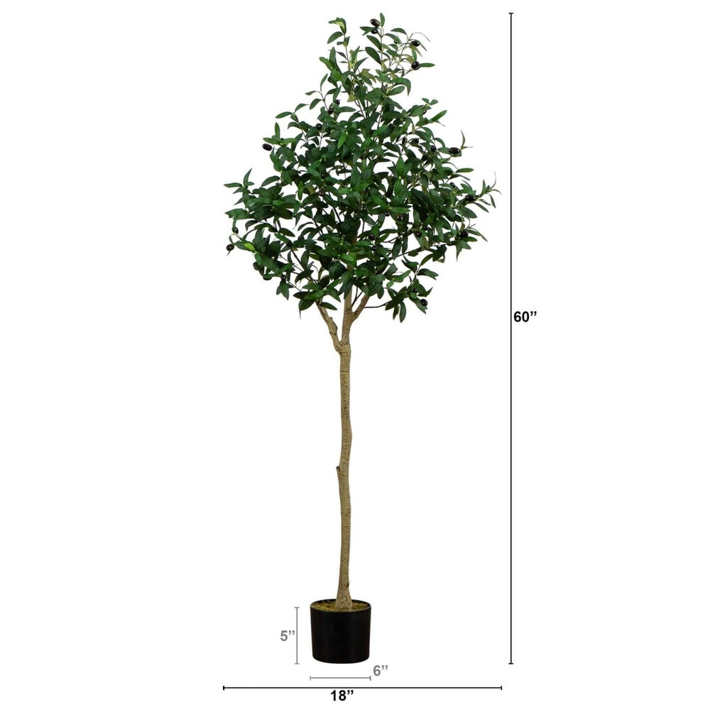 
                      
                        Nearly Natural 5’ Artificial Olive Tree - lily & onyx
                      
                    