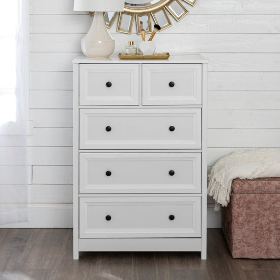 Walker Edison 5-Drawer Oakland Chest - lily & onyx