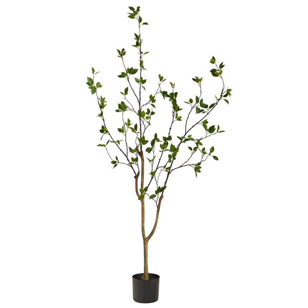 Nearly Natural 5’ Minimalist Citrus Artificial Tree - lily & onyx