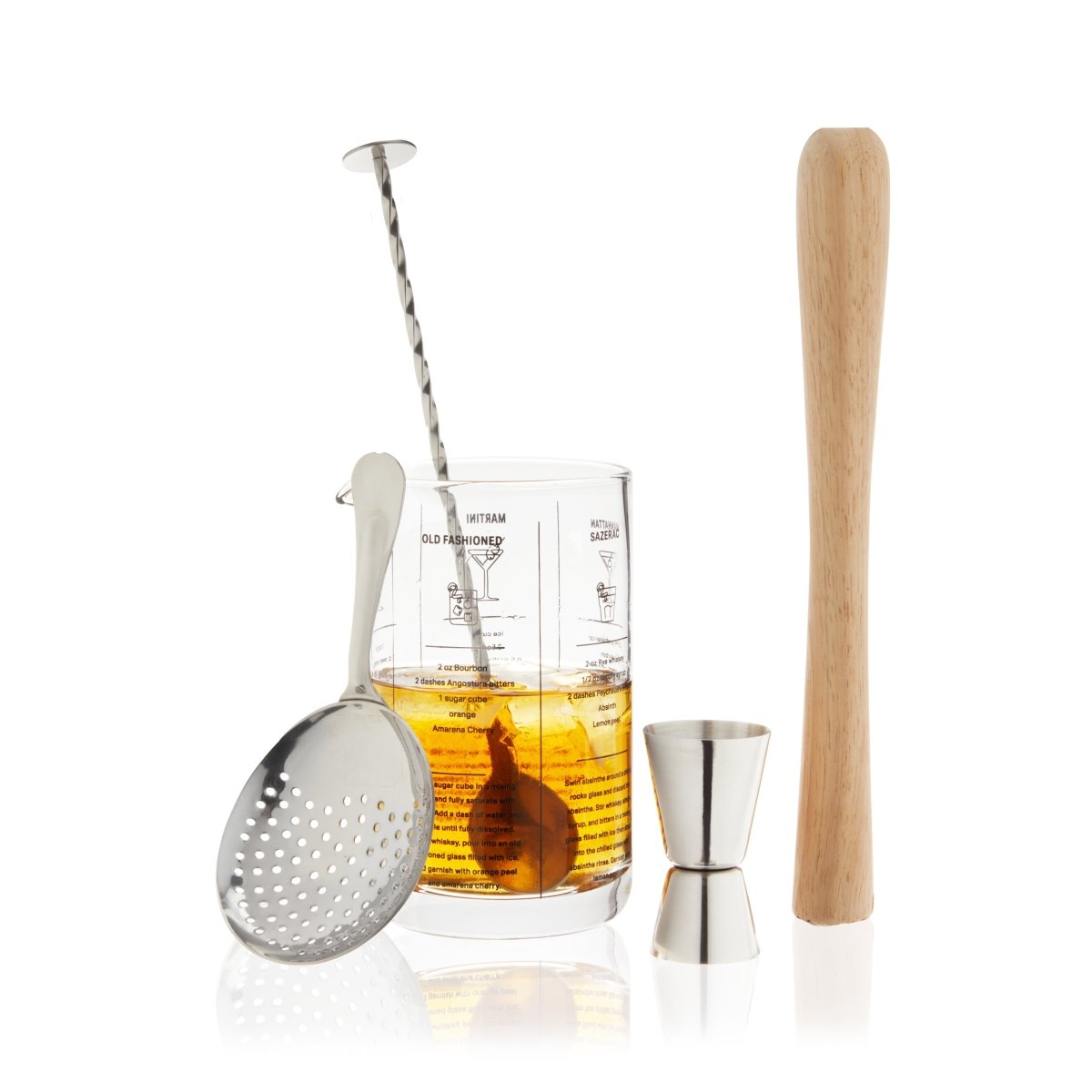 True 5 - Piece Mixologist Barware Set - lily & onyx