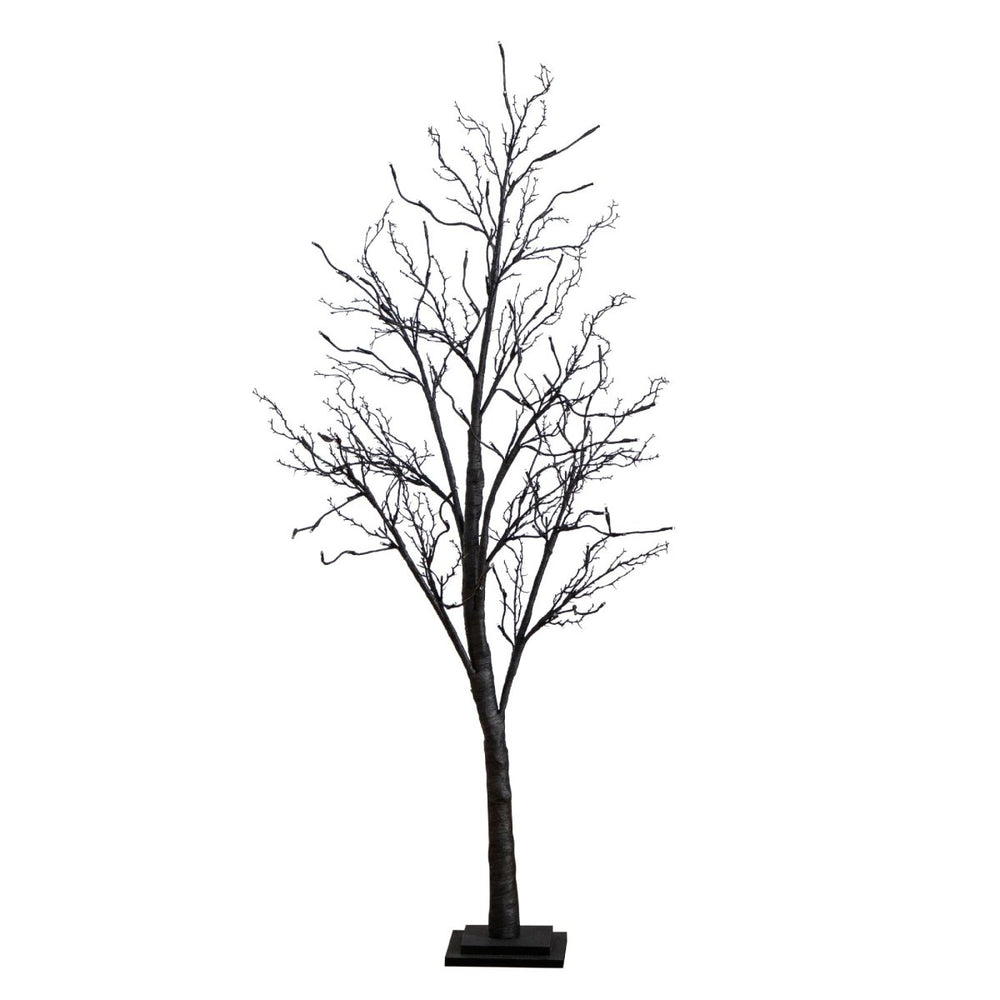 
                      
                        Nearly Natural 5’ Pre - Lit Halloween Deluxe Black Twig Artificial Fall Tree with 102 Orange & Purple LED Lights - lily & onyx
                      
                    