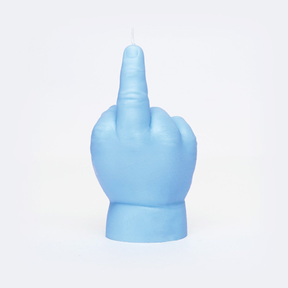 54Celsius CandleHand Baby "F*ck You" Sculpture Candle - Blue