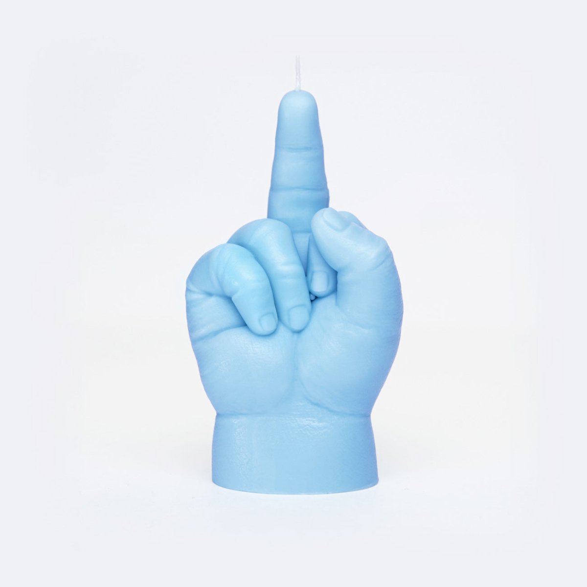 54Celsius CandleHand Baby "F*ck You" Sculpture Candle - Blue