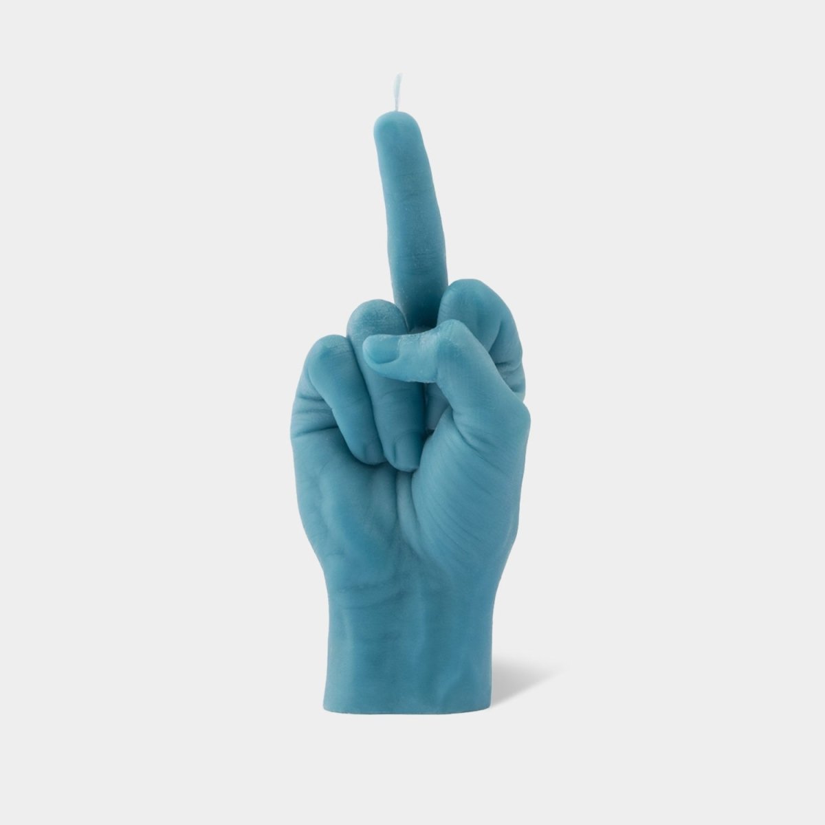 54Celsius CandleHand "F*ck You" Sculpture Candle - Blue