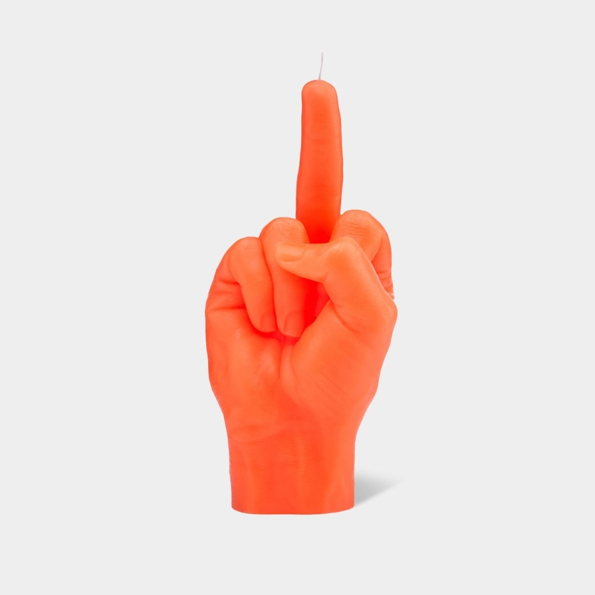 54Celsius CandleHand "F*ck You" Sculpture Candle - Neon Orange