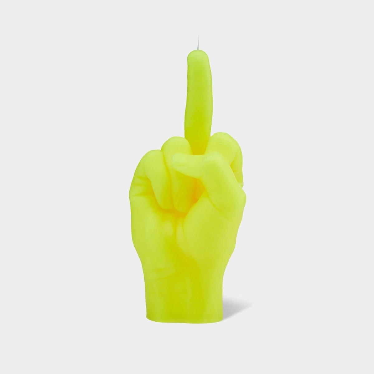 54Celsius CandleHand "F*ck You" Sculpture Candle - Neon Yellow