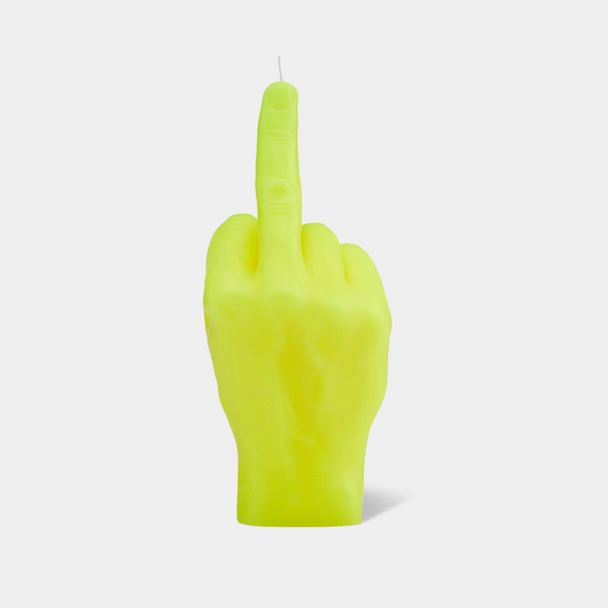 54Celsius CandleHand "F*ck You" Sculpture Candle - Neon Yellow