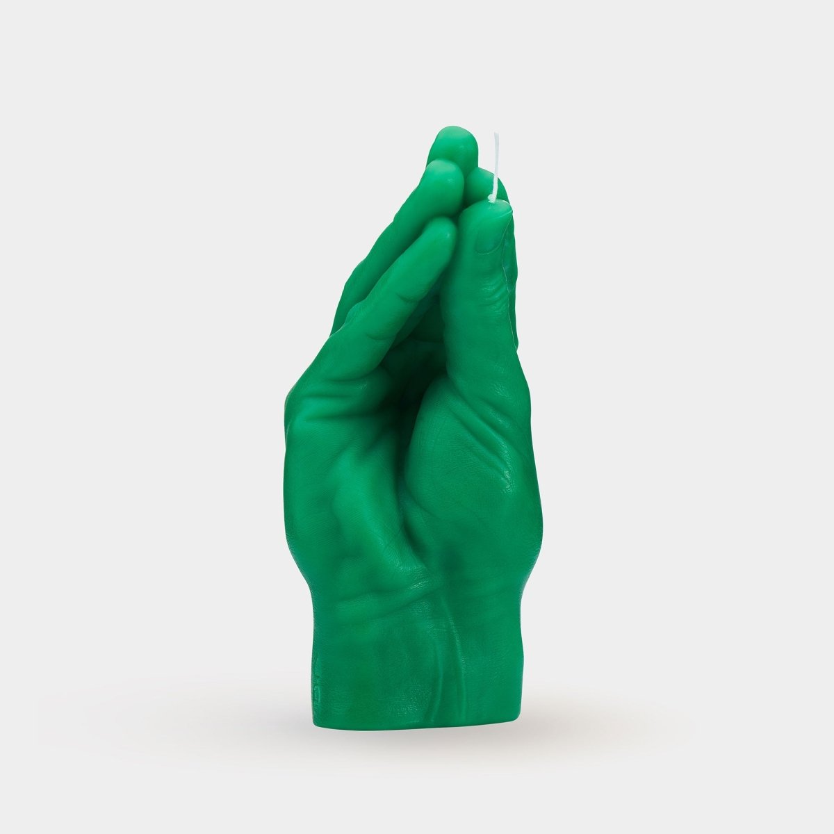54Celsius CandleHand "Italian Gesture" Sculpture Candle - Green