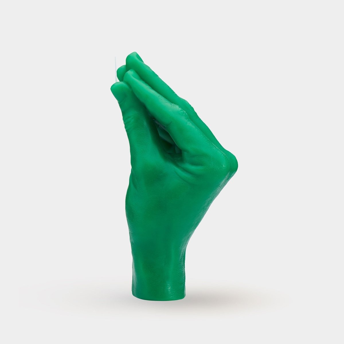 54Celsius CandleHand "Italian Gesture" Sculpture Candle - Green