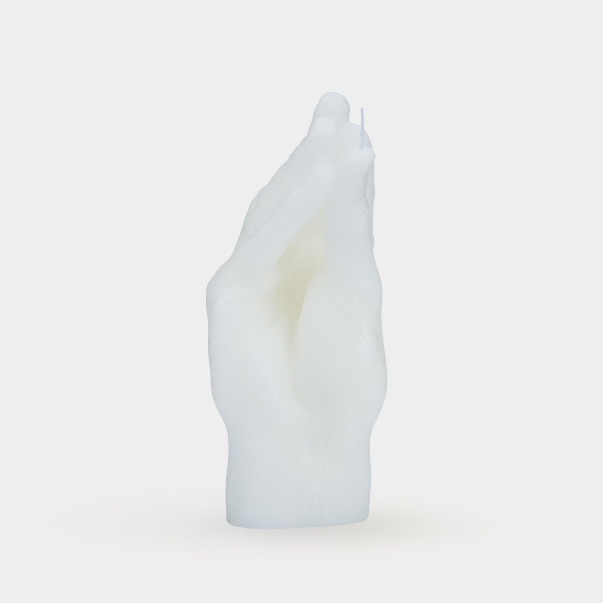 54Celsius CandleHand "Italian Gesture" Sculpture Candle - White