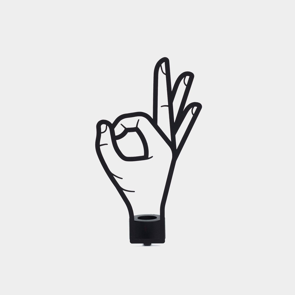 54Celsius CandleHand Taper Candle Holder - OK