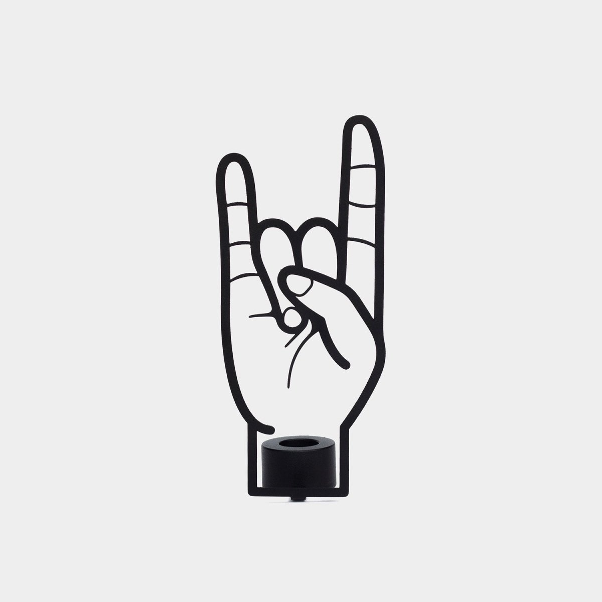 54Celsius CandleHand Taper Candle Holder - You Rock