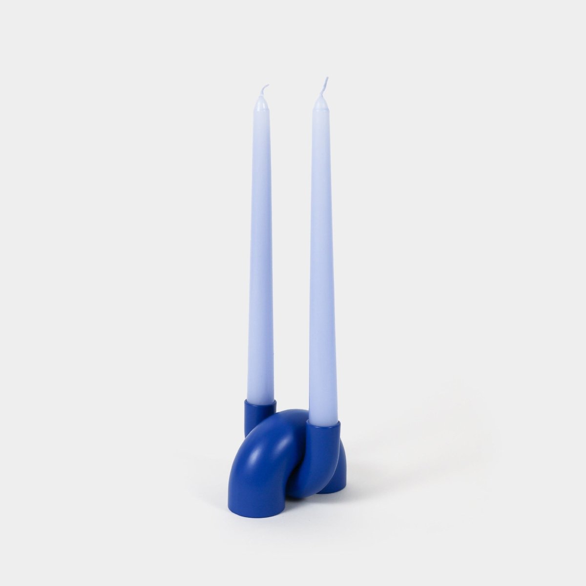 54Celsius Macaroni 2 - in - 1 Candle Holder - Tapers & Tealights - Royal Blue