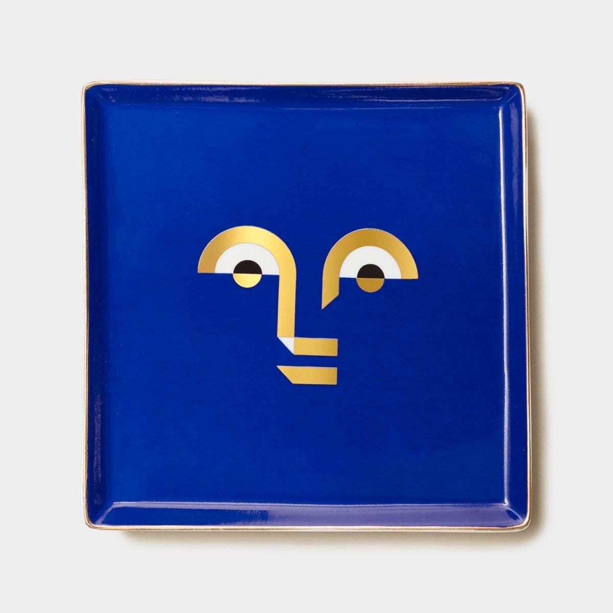 54Celsius OCTAEVO Apollo Ceramic Trinket Tray - Blue