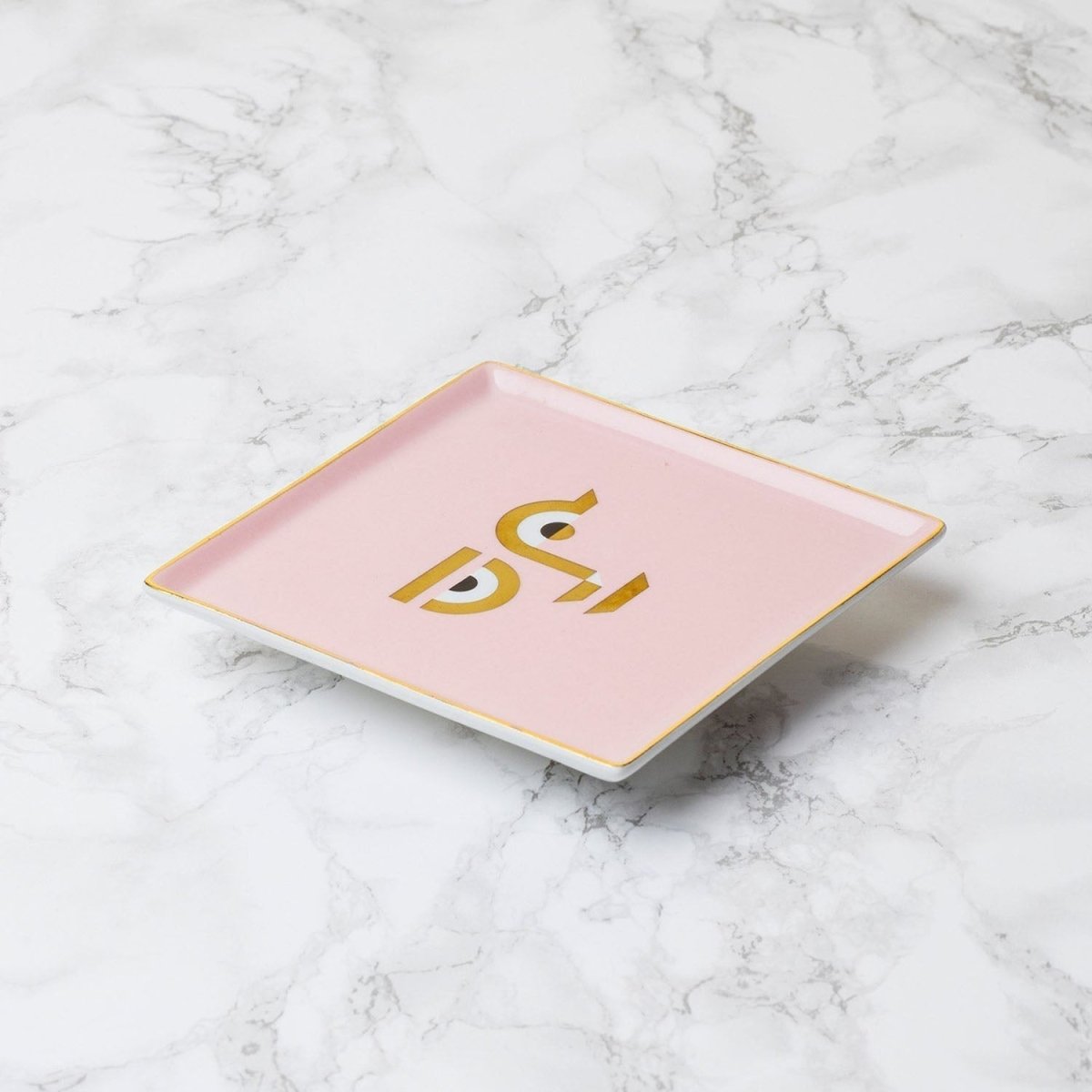 54Celsius OCTAEVO Apollo Ceramic Trinket Tray - Pink