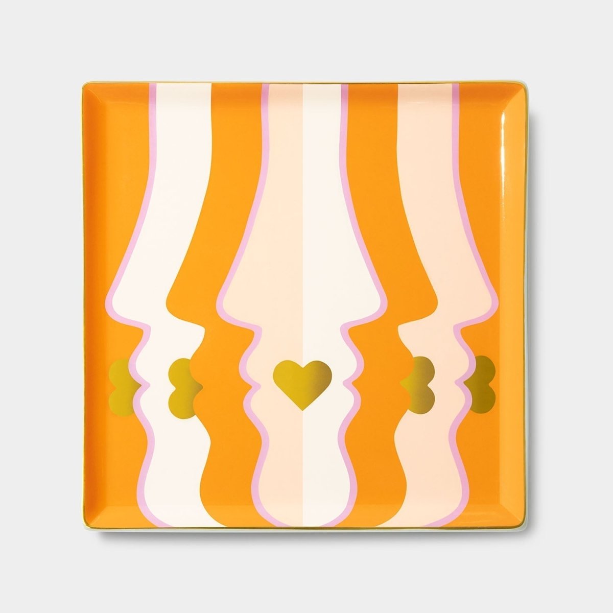 54Celsius OCTAEVO Beso Ceramic Trinket Tray - Orange