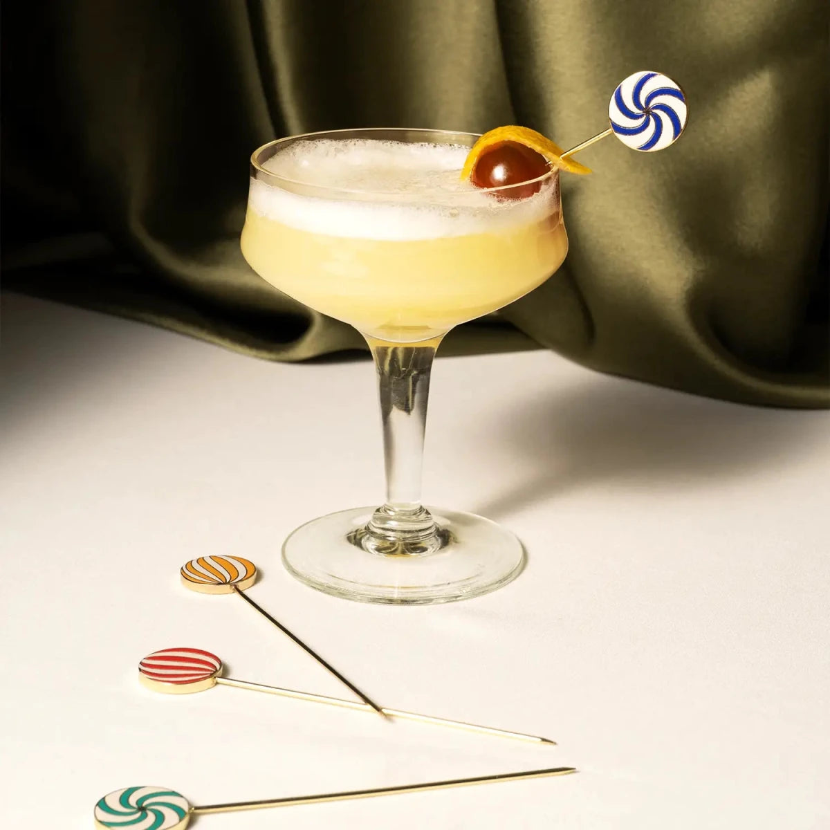 54Celsius Octaevo Cocktail Picks - Candy Crush (Set of 4)