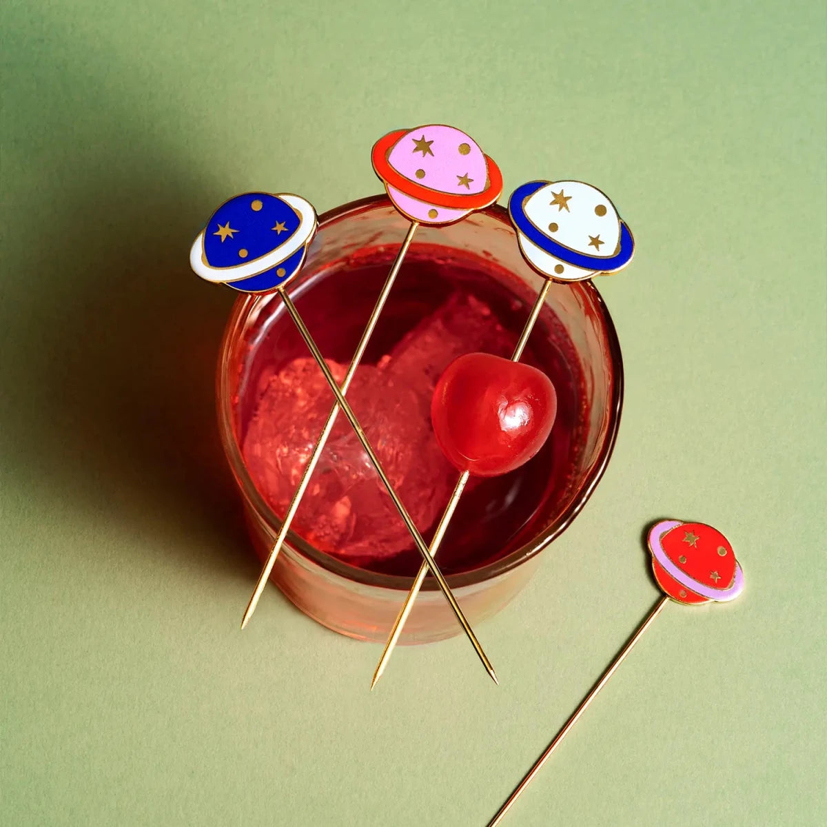 54Celsius Octaevo Cocktail Picks - Cosmos (Set of 4)
