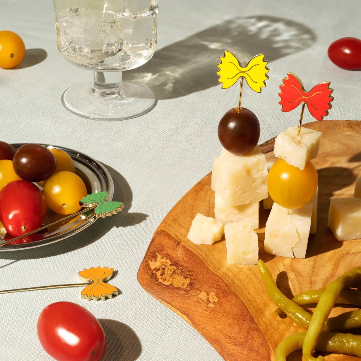 54Celsius Octaevo Cocktail Picks - Pasta Party (Set of 4)