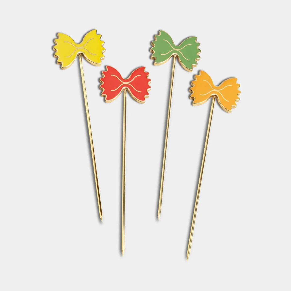 54Celsius Octaevo Cocktail Picks - Pasta Party (Set of 4)