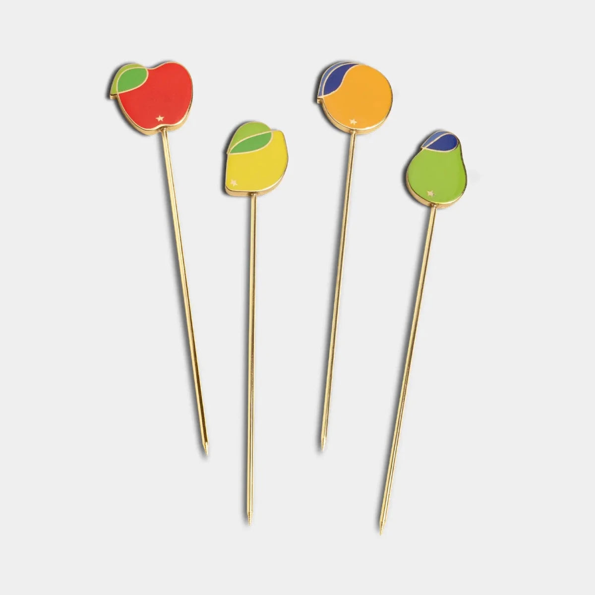 54Celsius Octaevo Cocktail Picks - Tutti Frutti (Set of 4)