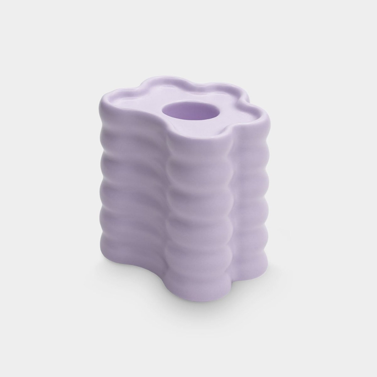 54Celsius OCTAEVO Flora Candle Holder, Large - Lilac