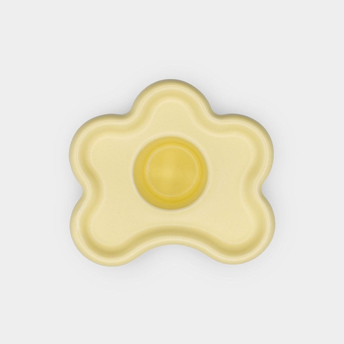 54Celsius OCTAEVO Flora Candle Holder, Large - Yellow