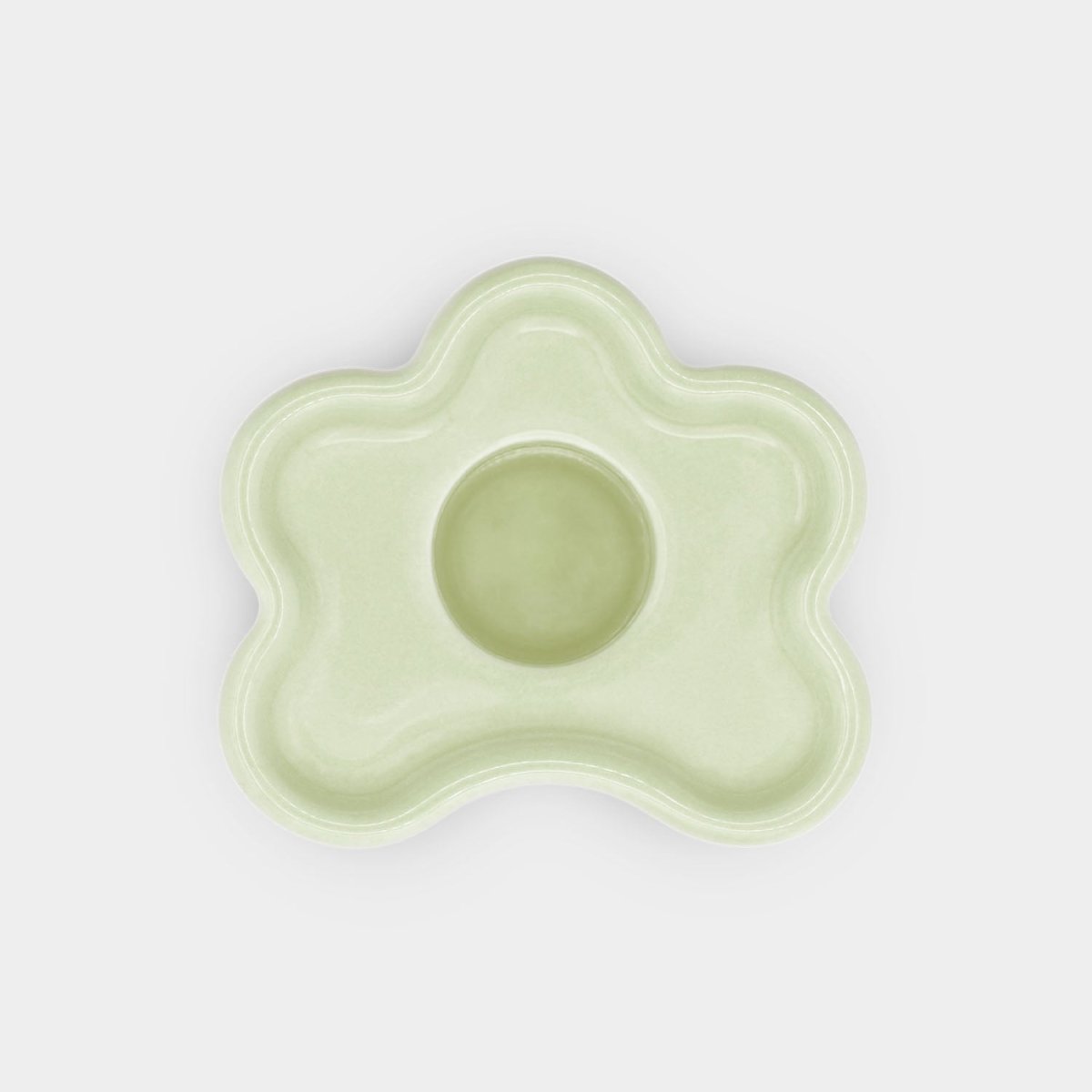 54Celsius OCTAEVO Flora Candle Holder, Small - Mint