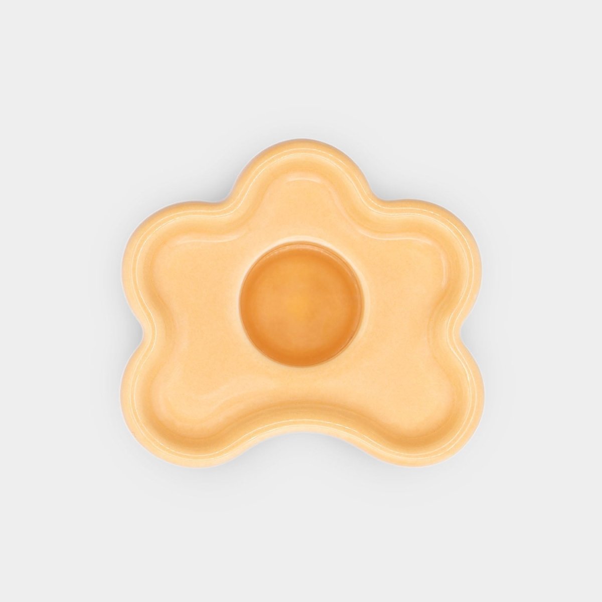 54Celsius OCTAEVO Flora Candle Holder, Small - Orange