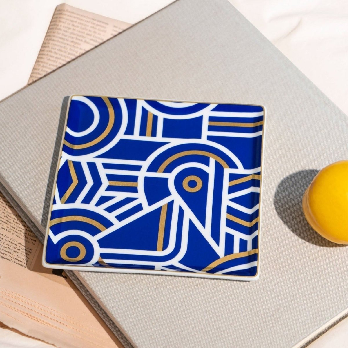 54Celsius OCTAEVO Greco Ceramic Trinket Tray