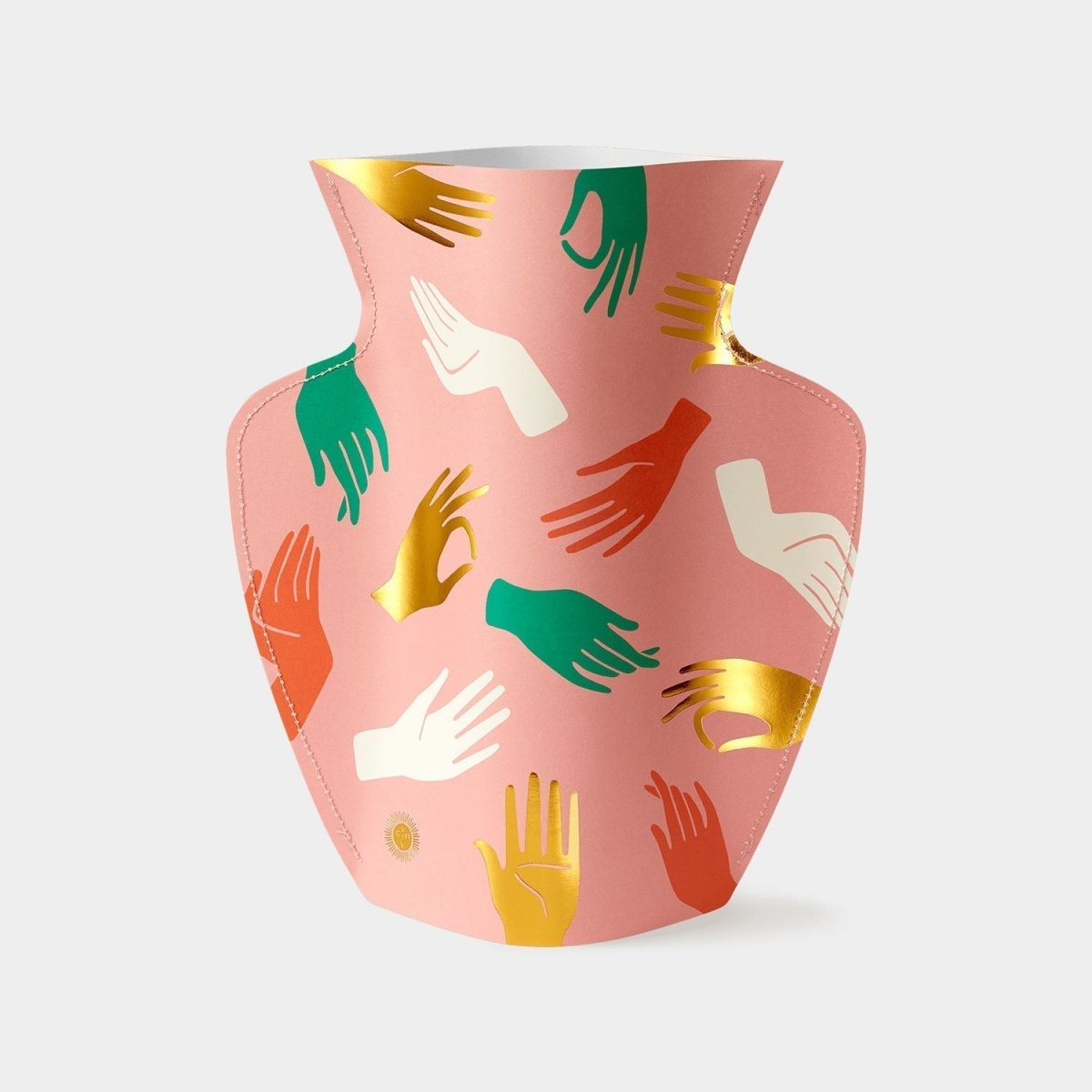 54Celsius OCTAEVO Hamsa Paper Vase - Pink