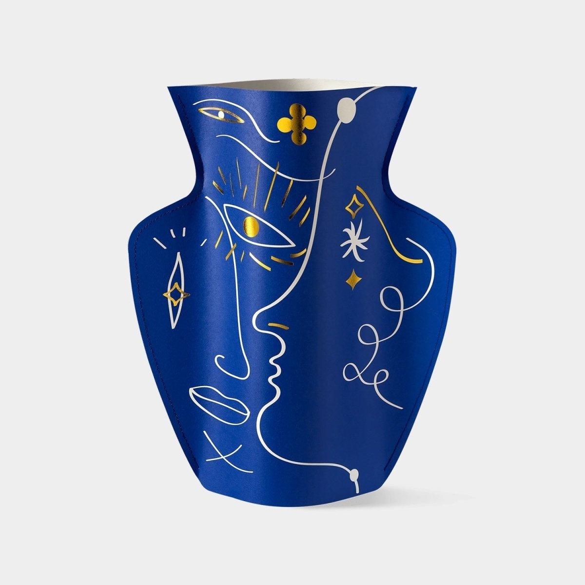 54Celsius OCTAEVO Jaime Hayon Paper Vase - Blue