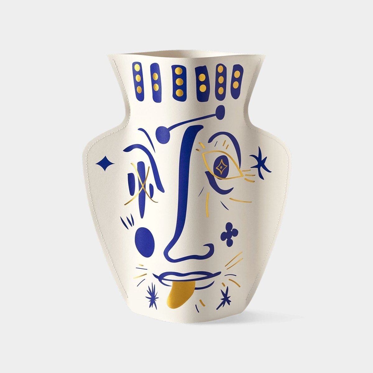 54Celsius OCTAEVO Jaime Hayon Paper Vase - White