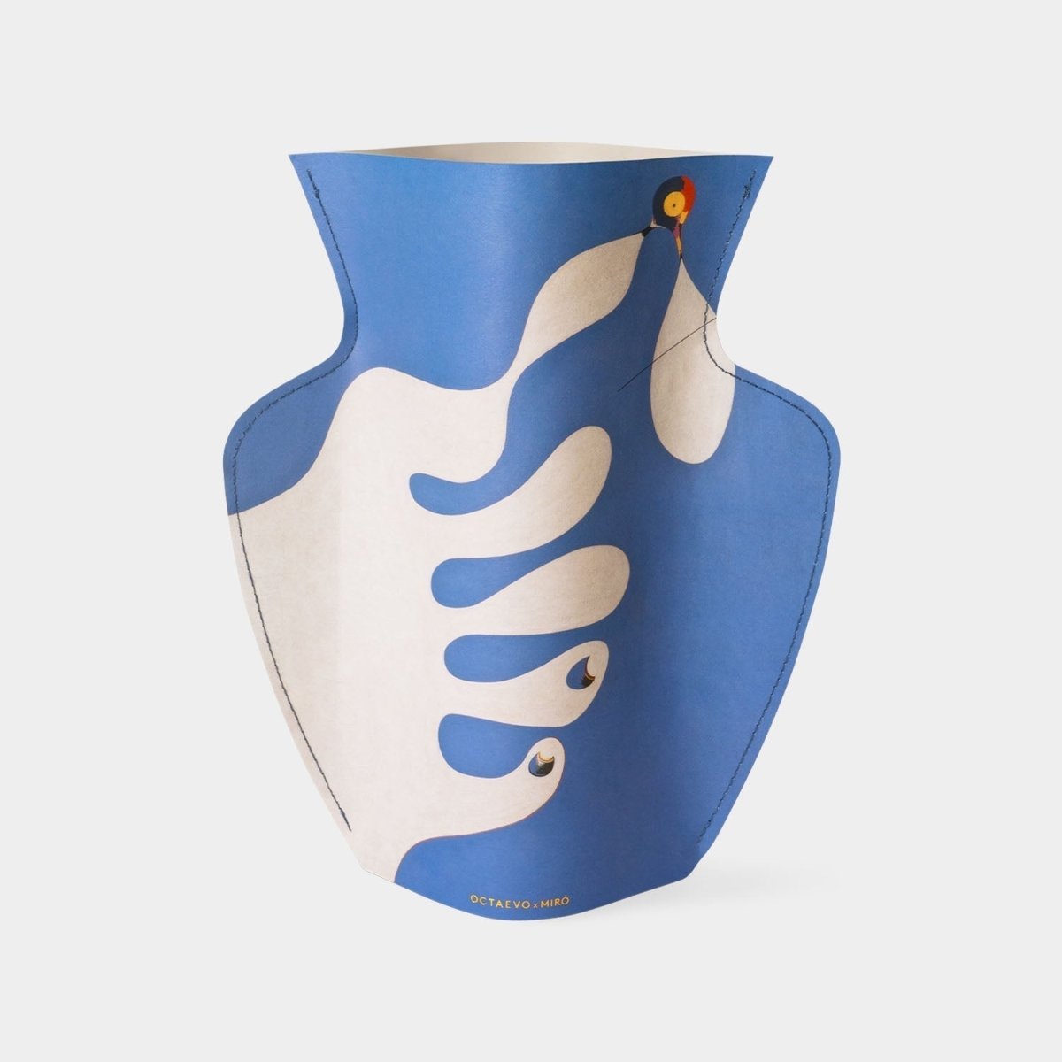 54Celsius OCTAEVO Miró Paper Vase - Blue