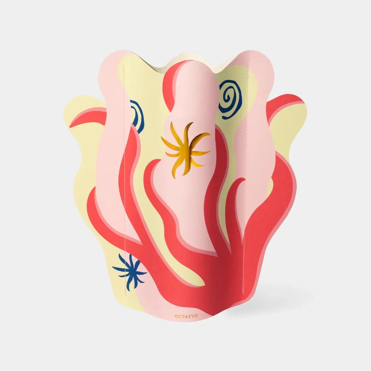 54Celsius Octaevo Paper Vase - Amalfi Red