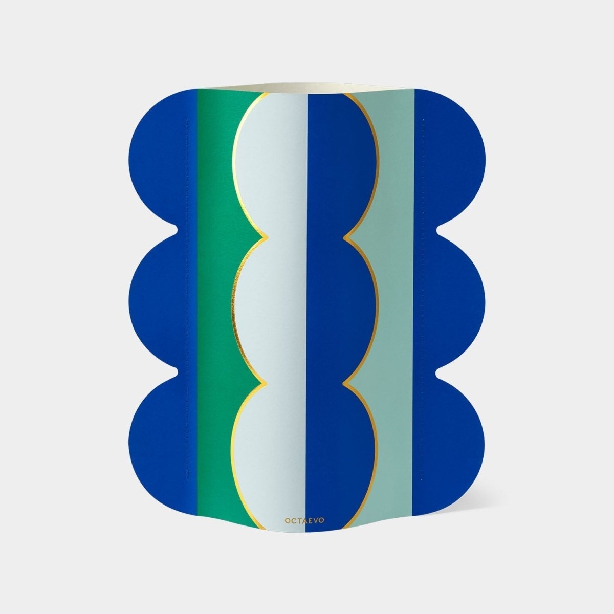 54Celsius OCTAEVO Paper Vase - Riviera Wave